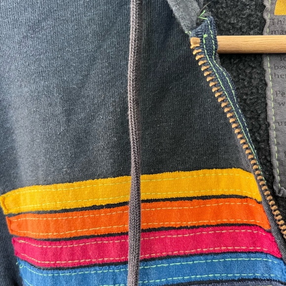 Aviator Nation 5 stripe sweatshirt XS hoodie - Picture 10 of 12